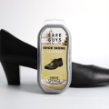 Instant shoe shine sponge leather cleaner